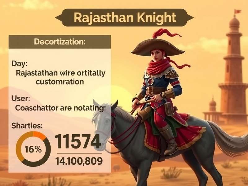 Rajasthan Knight character customization options